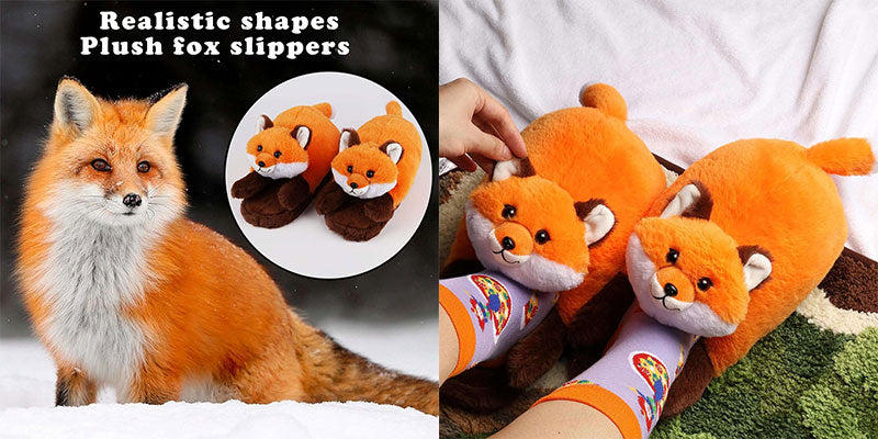 Fox slippers fashion