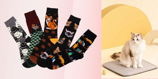 Purr-fectly Stylish: Cat Socks Adding Flair to Your Wardrobe!