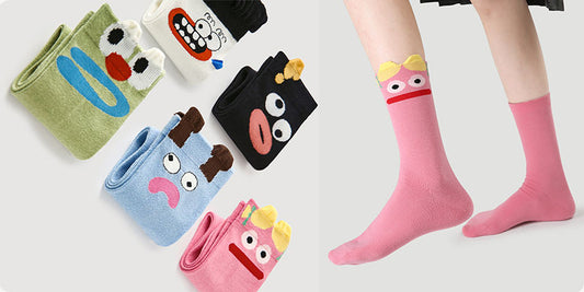 Brighten Your Day with Happy Smiley Socks for Women