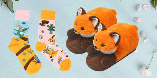 Stepping into Style: Embrace Fun with Novelty Socks and Cute Slippers