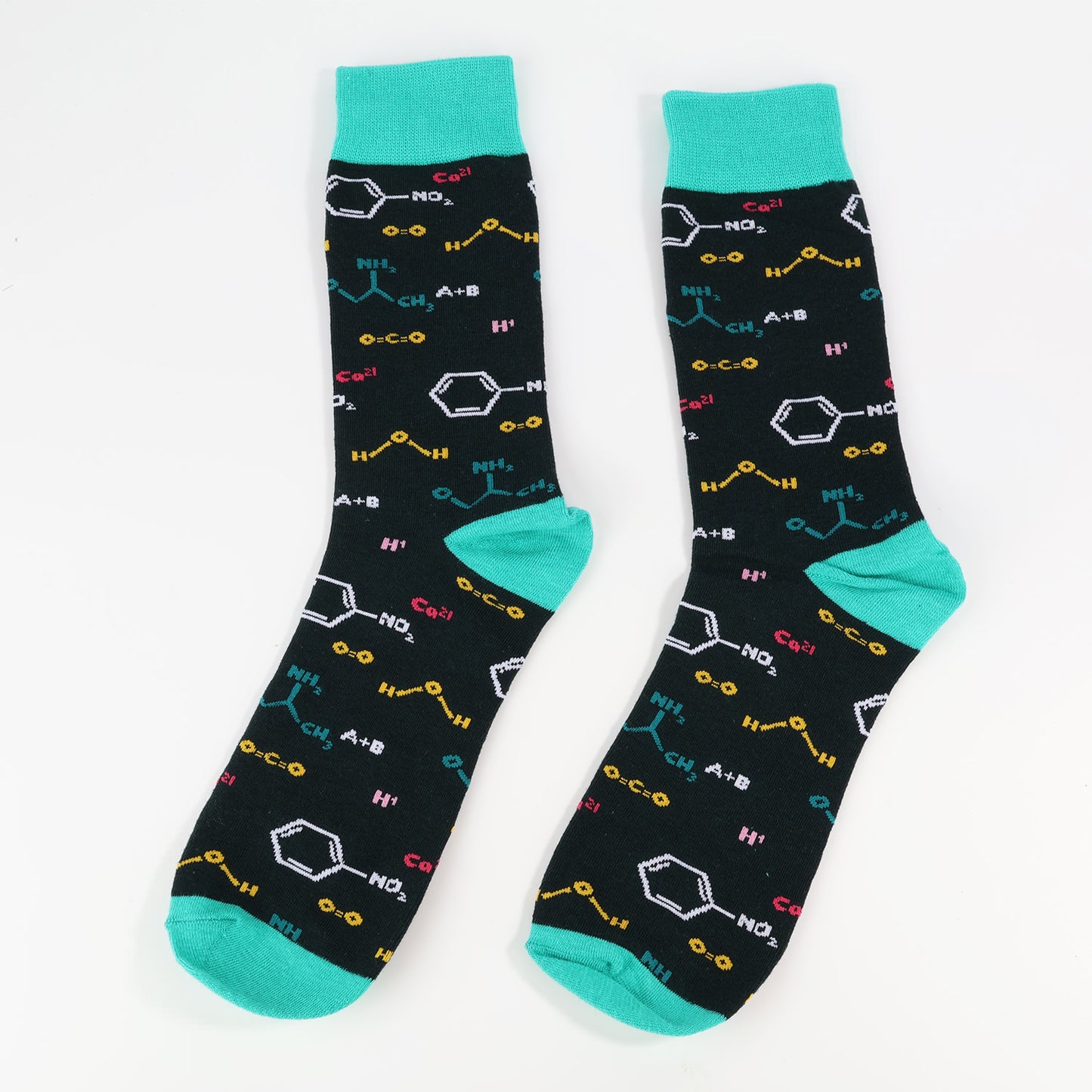 Crazy Chemistry Symbol Socks-3