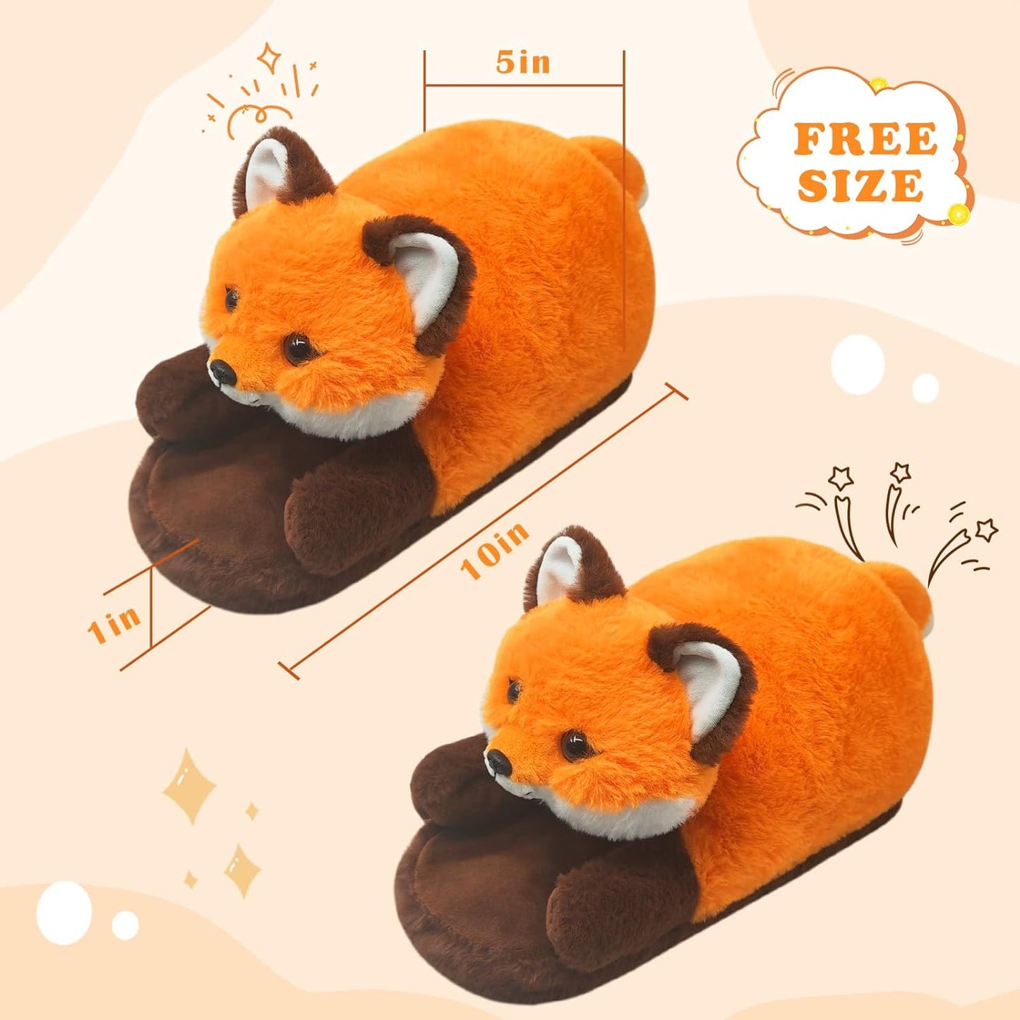 Fox Slippers