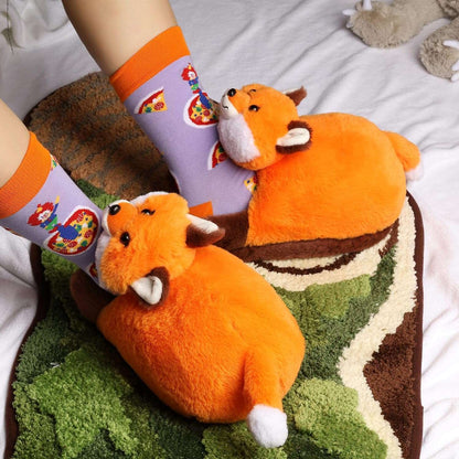 Fox Slippers