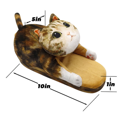 tabby cat slippers