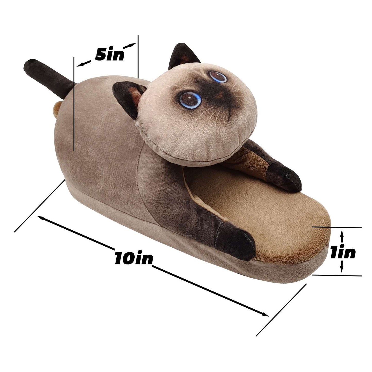 Siamese Cat Slippers