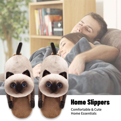 Siamese Cat Slippers