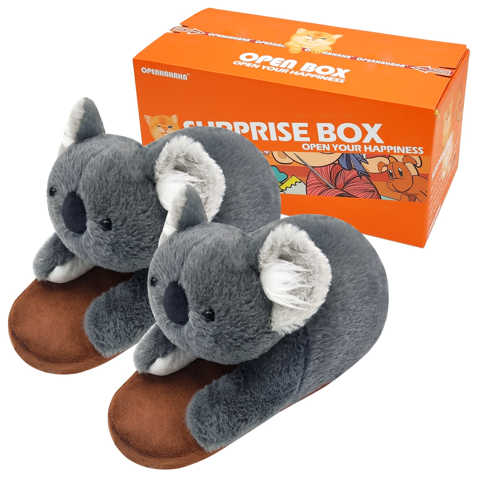 Koala slippers gift box