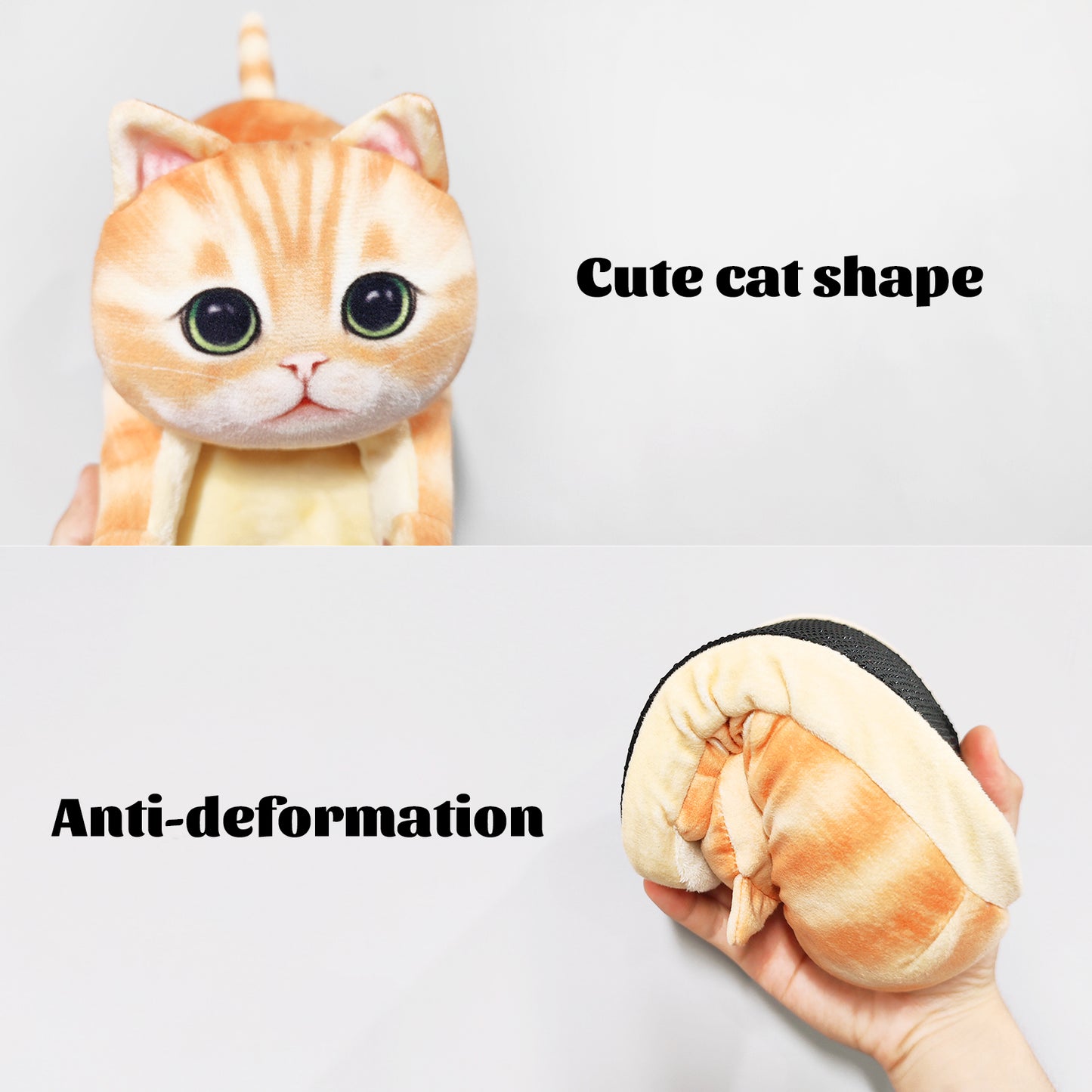 Children's cat slippers