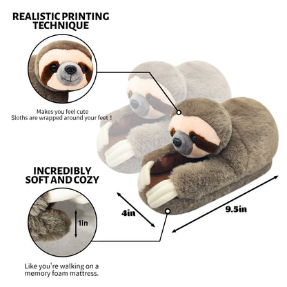 Children's Sloth Slippers