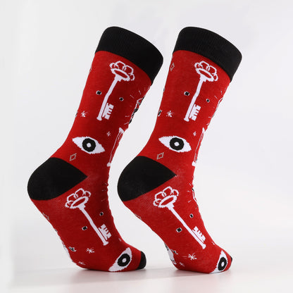 Red Palm Socks