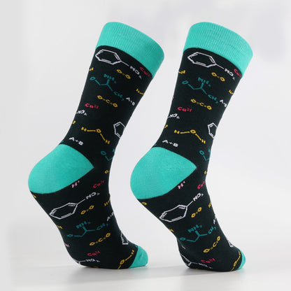 Crazy Chemistry Symbol Socks-2