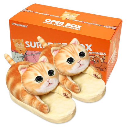 Children's cat slippers