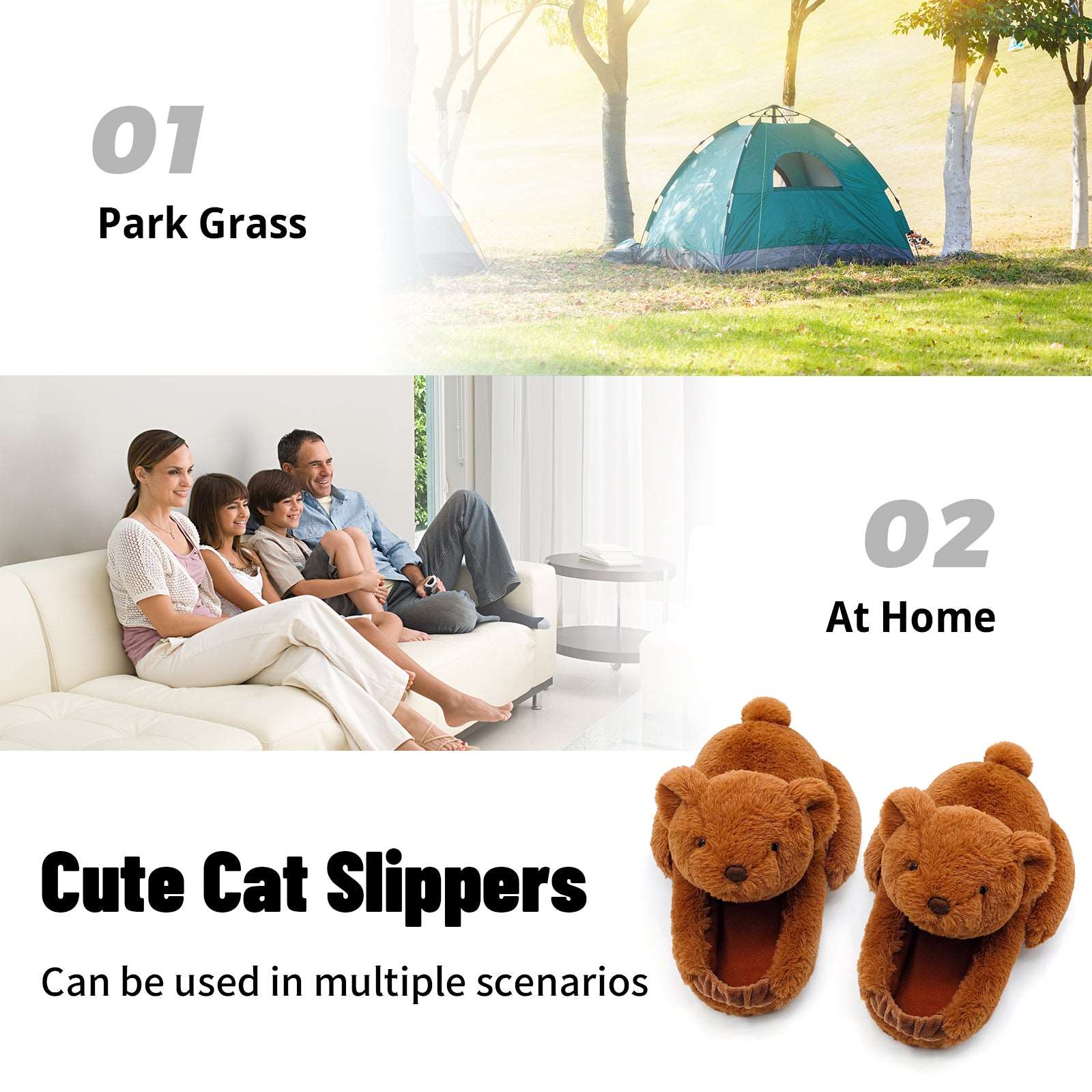 Home Bear Slippers