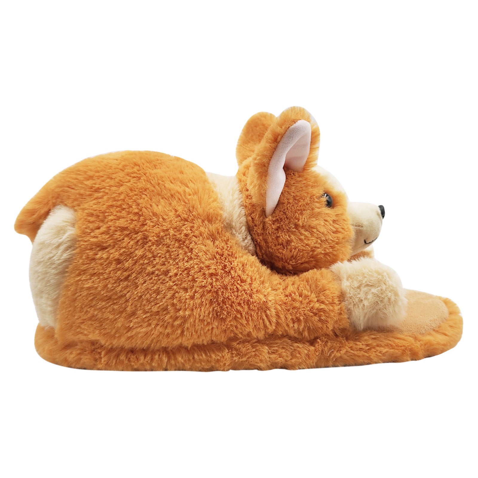 Corgi slippers side view