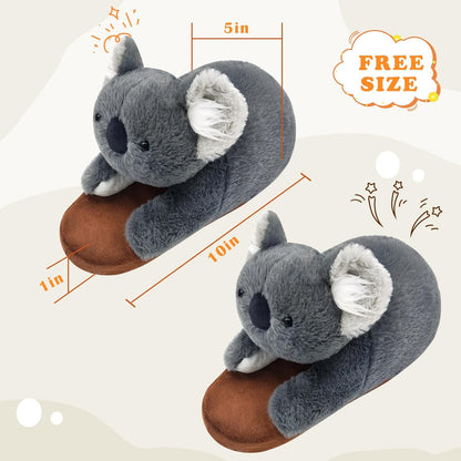 Koala slippers size