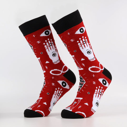 Red Palm Socks