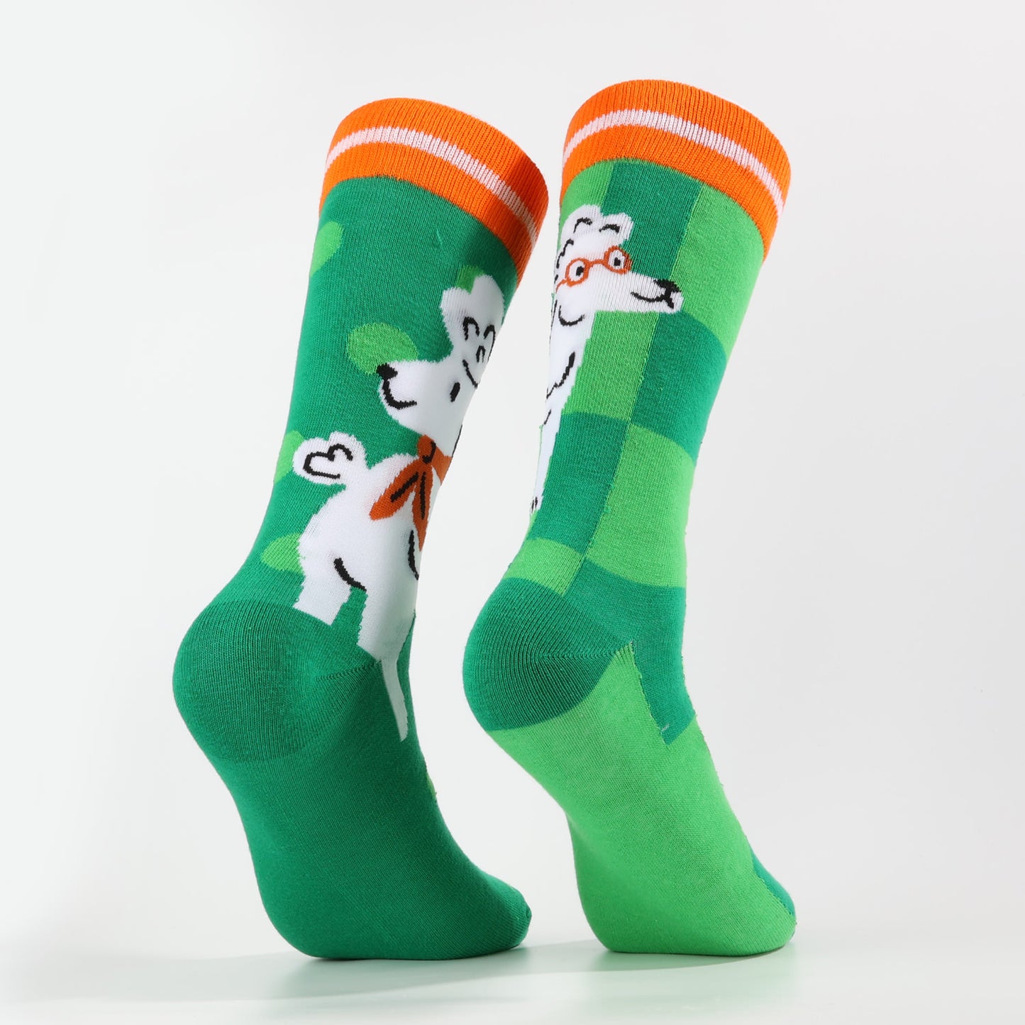 Alpaca Green Socks-2