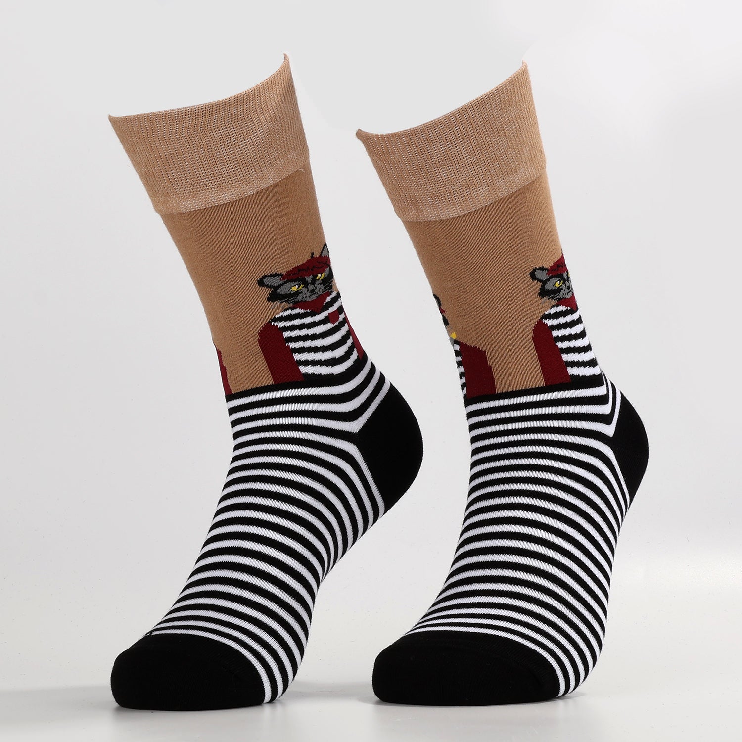 Art Cat Socks | Cute Feline Socks