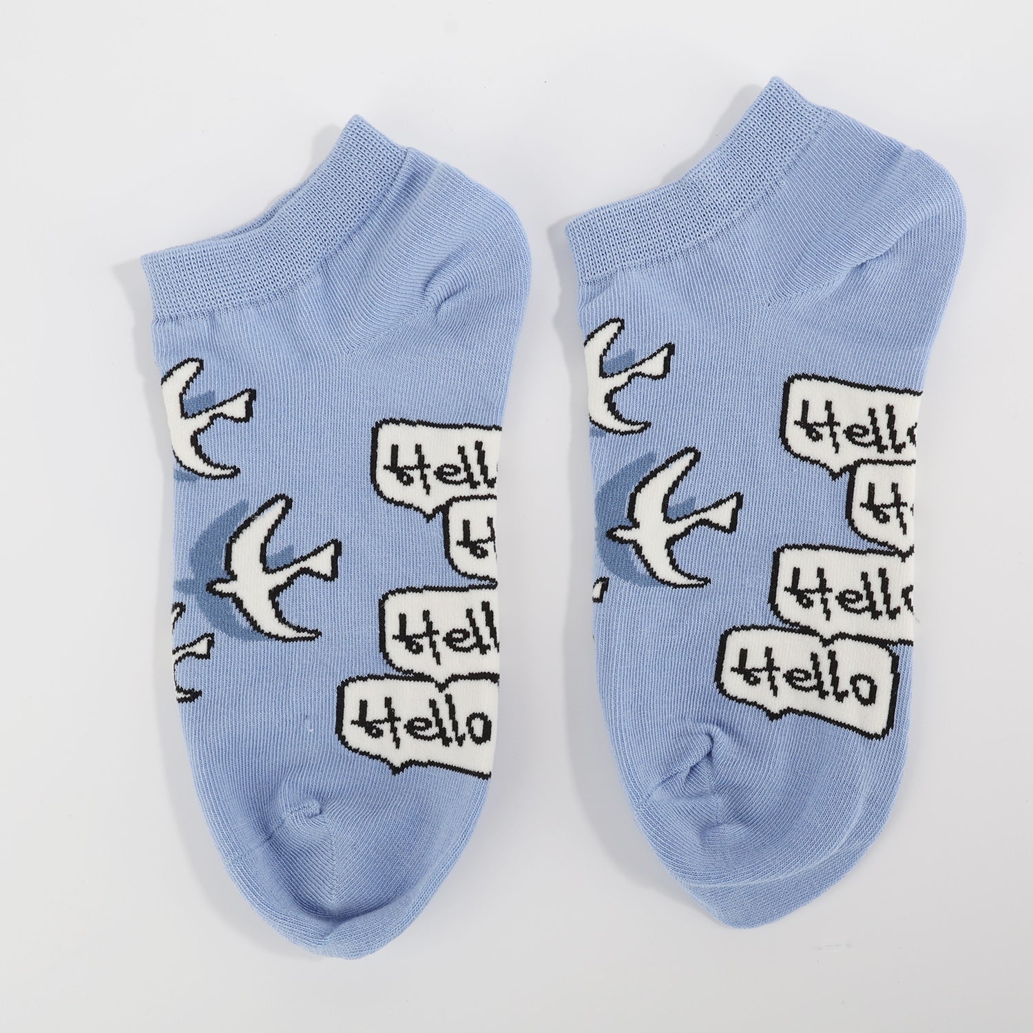 Blue Seagull Socks-3