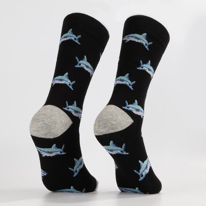 Blue Shark Socks-2