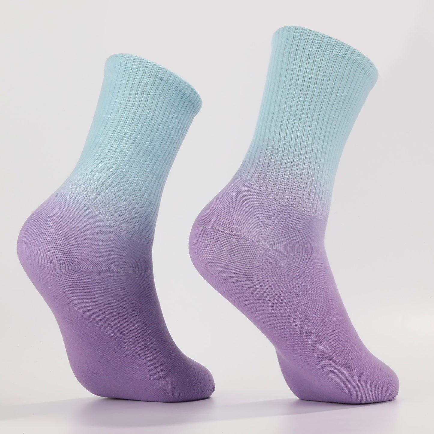 Blue to Purple Socks-2