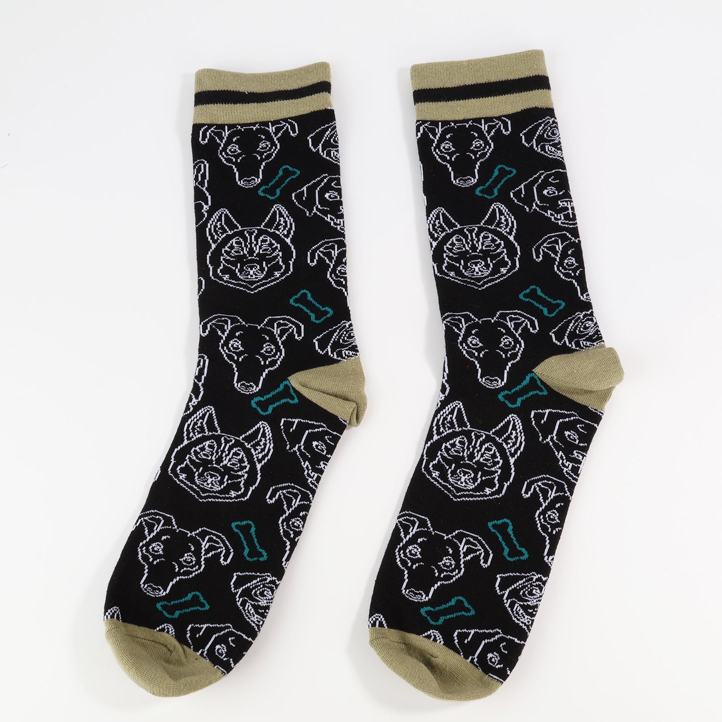 Canine Cool Socks | Crazy Funny Crew Socks