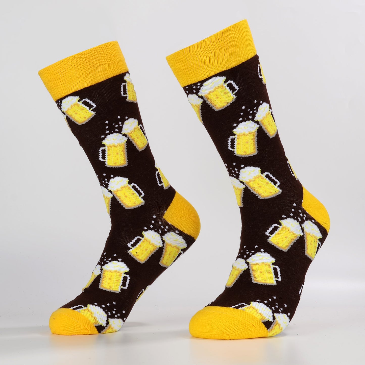 Casual Beer Socks | Cozy & Fun Crew Socks