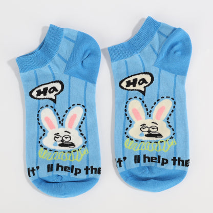 Cheerful Bunny Socks-3