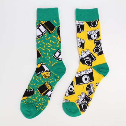 Colorful Camera Socks-3