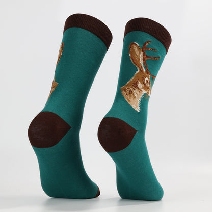 Cozy Antler Socks-2