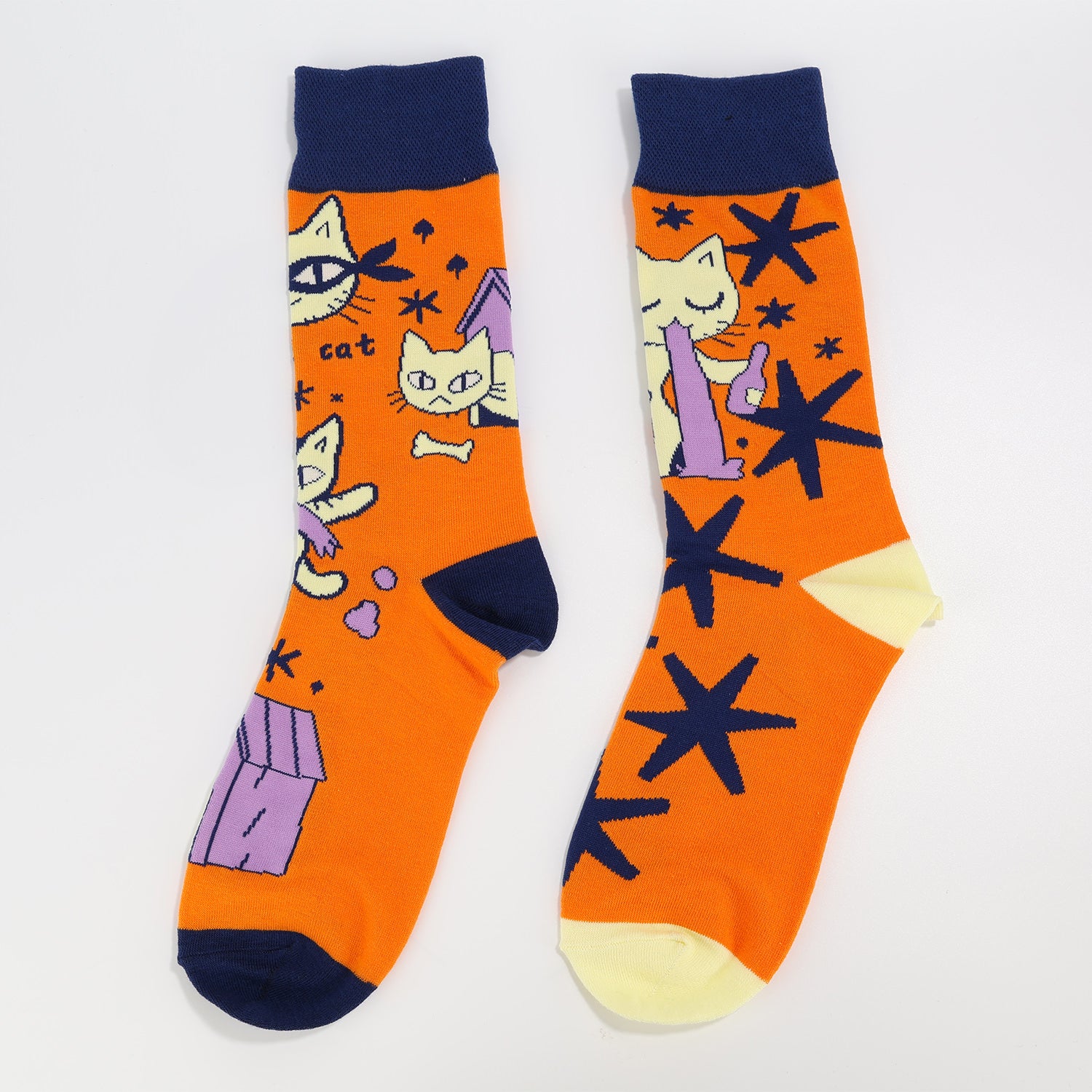 Curious Kitty Socks-3