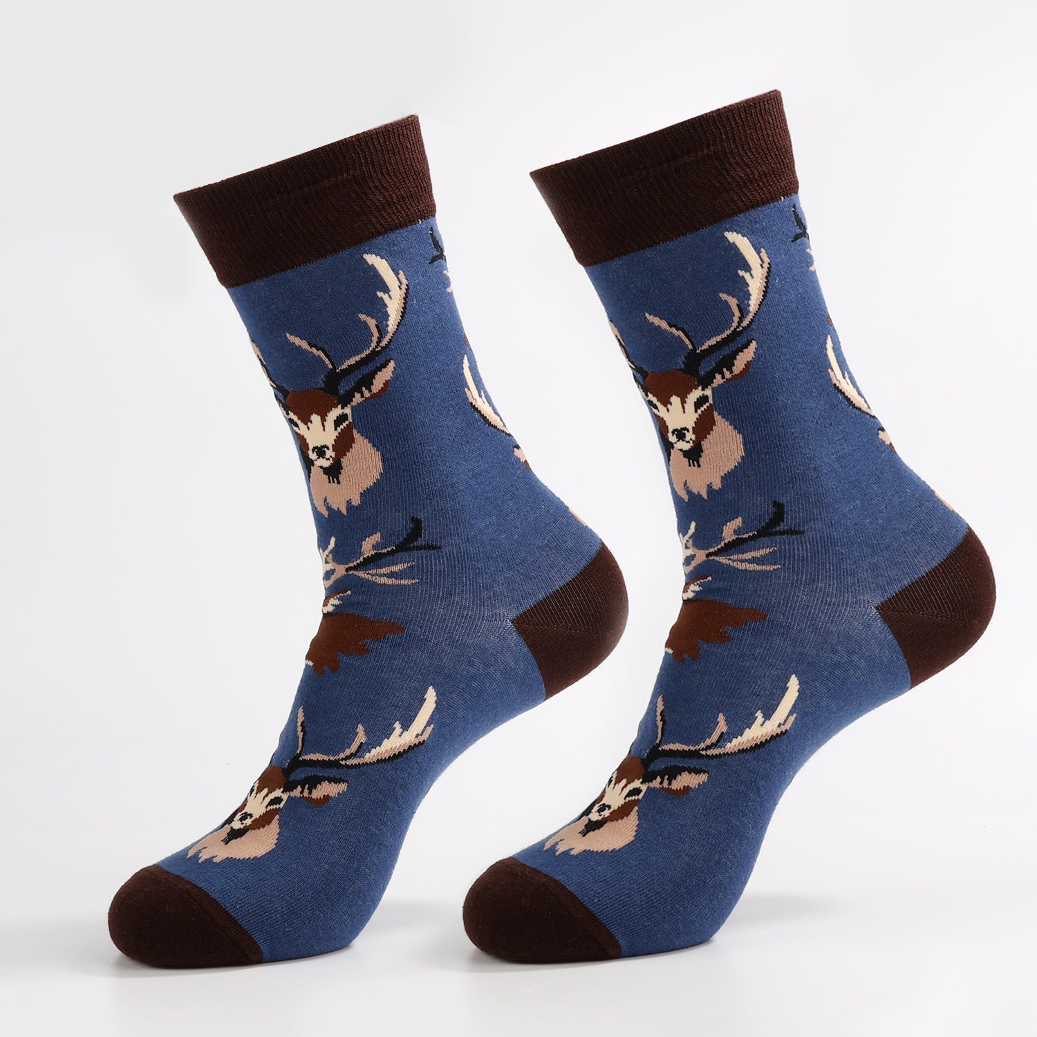 Deer Dance Socks | Funny Crew Socks For Women