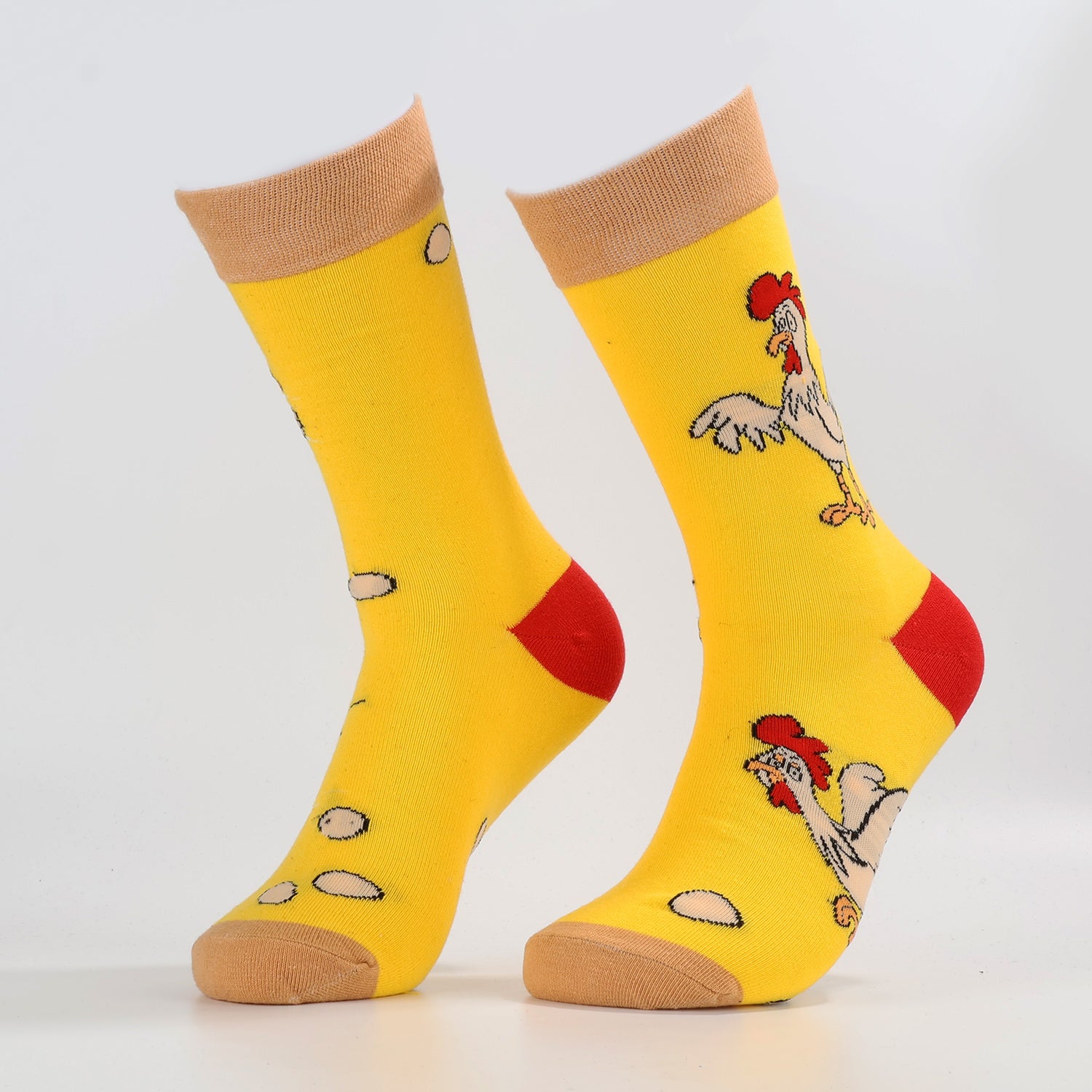 Egg-laying Rooster Socks | Funny Animal Chicken Socks – Openhahaha