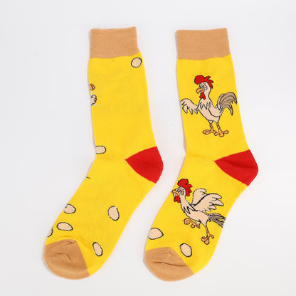 Egg-laying Rooster Socks-3