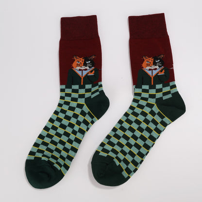 Fashion Cat Socks-3