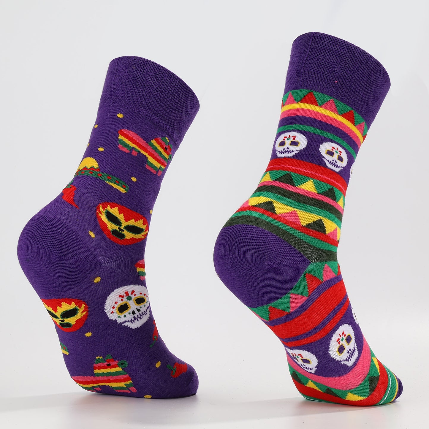 Fiesta Skulls Socks-2