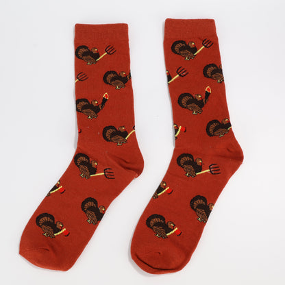 Fighting Chicken Socks-3