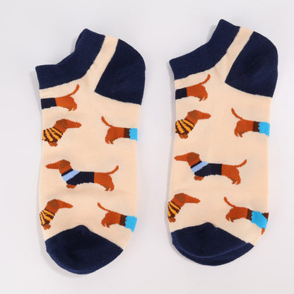 Fun Dachshund Socks-3