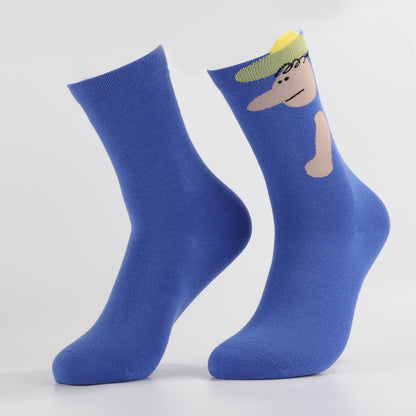 Fun Figure Socks | Novelty Crew Socks For Women