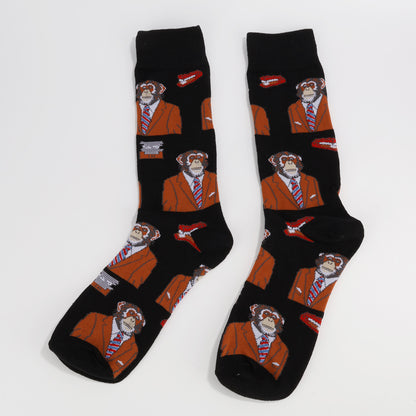 Gentleman's Monkey Socks-3