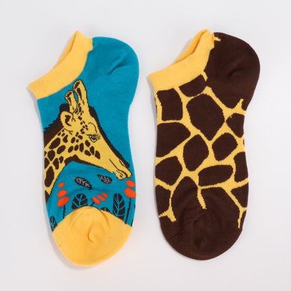 Giraffe Ankle Socks-3