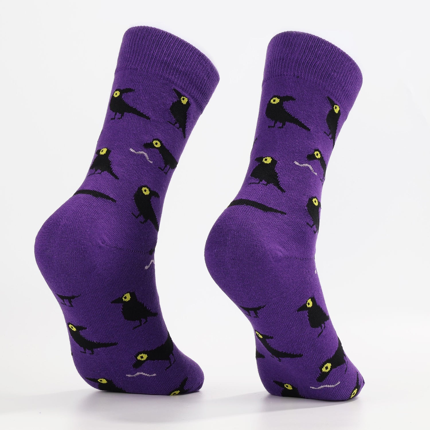 Gothic Crow Socks-2