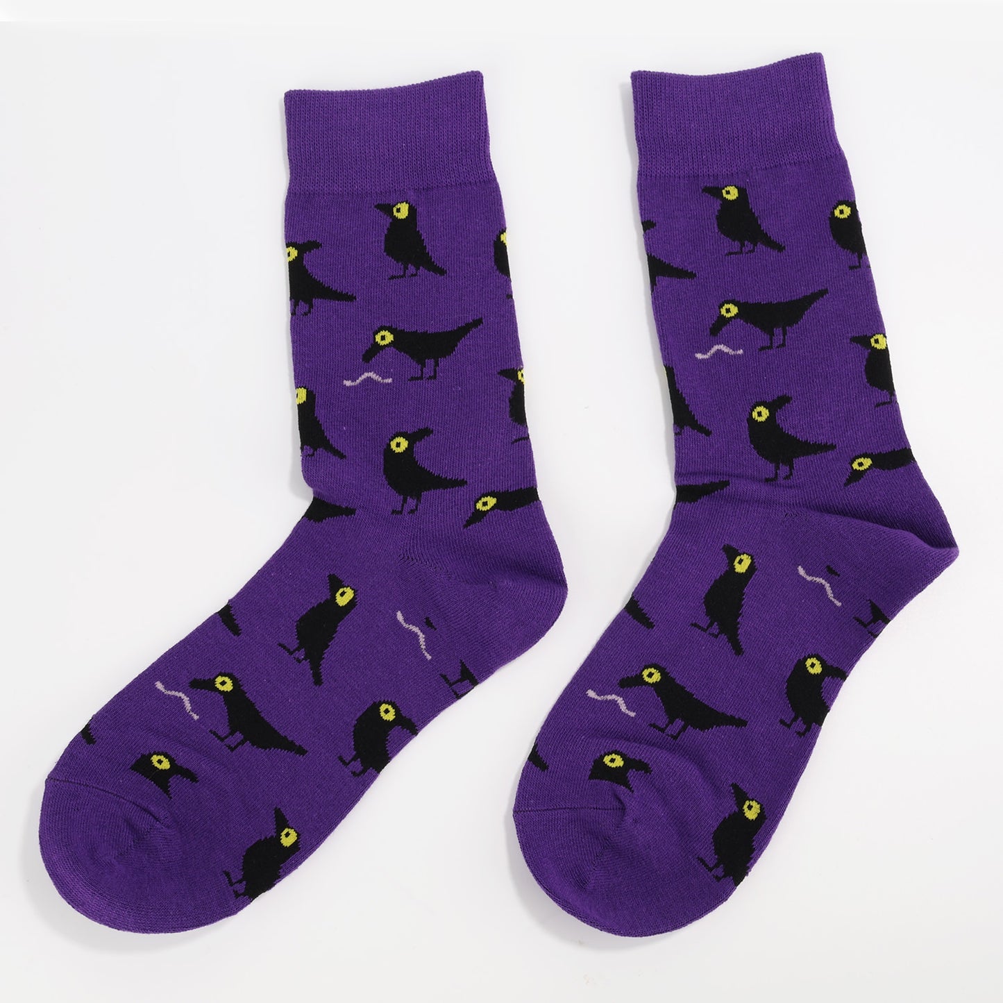 Gothic Crow Socks-3