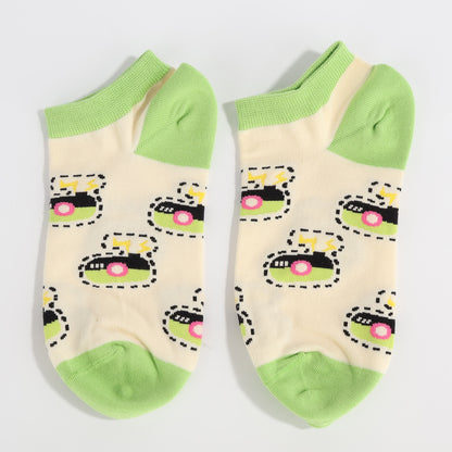 Green Joyride Socks-3