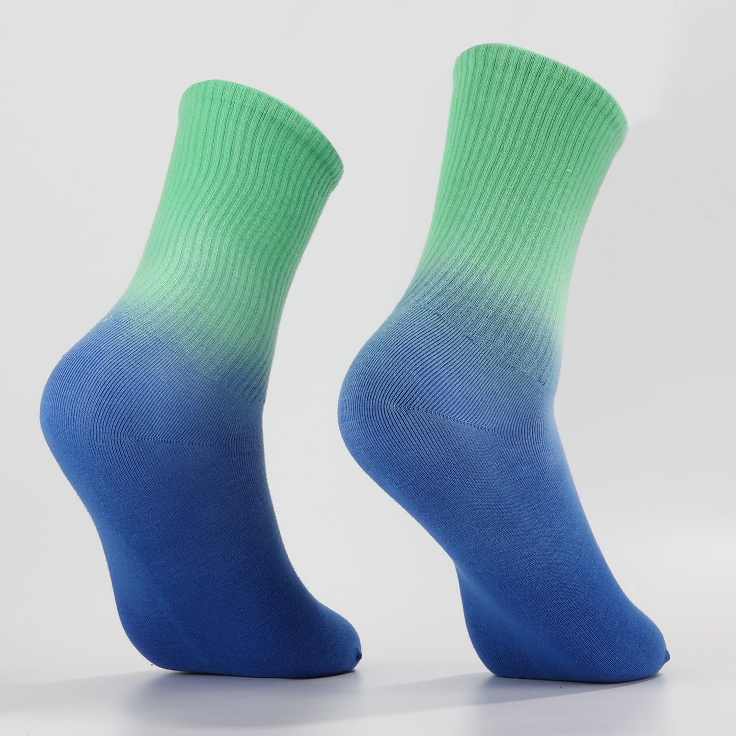 Green To Blue Socks-2