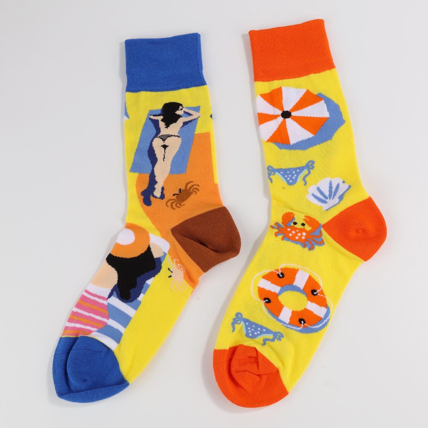 Happy Beach Socks-3