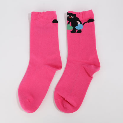 Happy Cat Socks-3