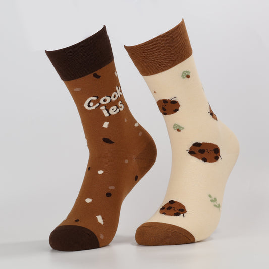 Happy Cookie Socks | Funny Food Crew Socks