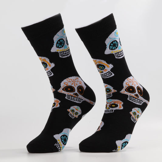 Holiday Skeleton Stocking | Funny Dia de los Muertos Socks