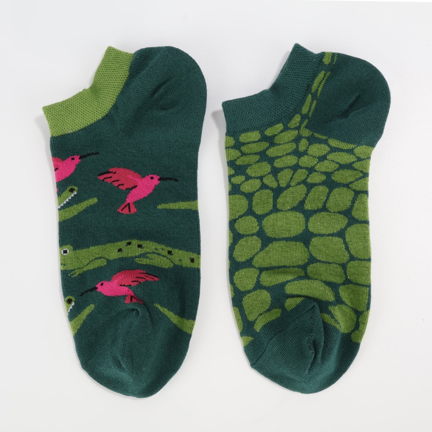 Hummingbird Crocodile Socks-3